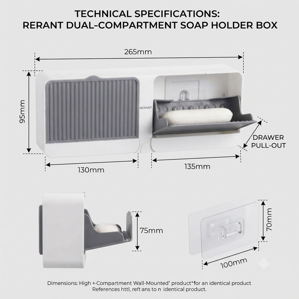Wall Mounted Soap Box