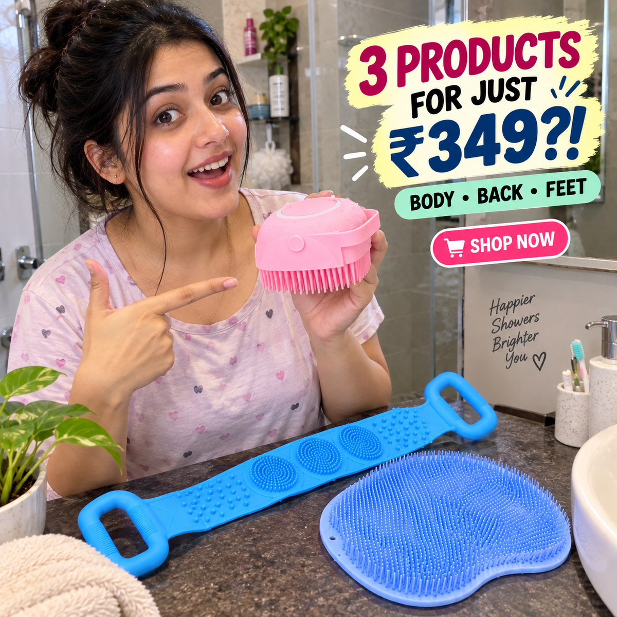 3-in-1 Complete Bath & Body Care Kit