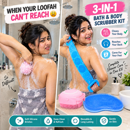3-in-1 Complete Bath & Body Care Kit