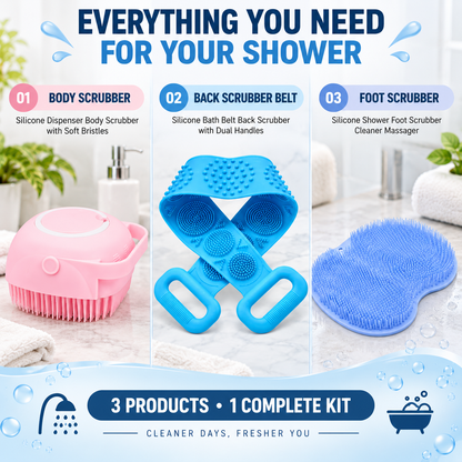 3-in-1 Complete Bath & Body Care Kit