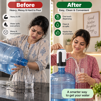 Automatic Wireless Water Can Dispenser Pump