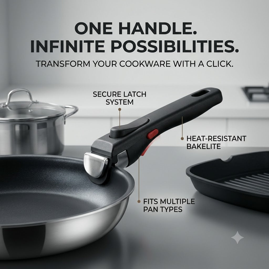 Universal Detachable Pot & Pan Handle